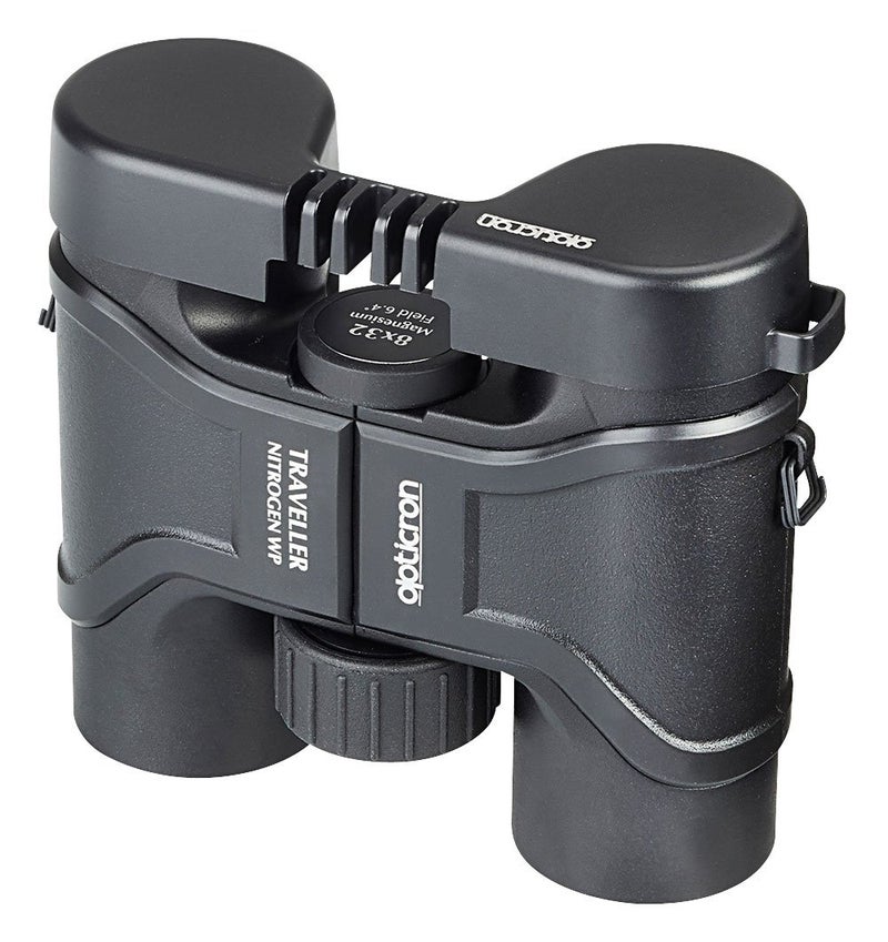 Opticron أوبتكرون 31025 37 مم نظارات ثنائية الأبعاد واقية من المطر سوداء - Image 1